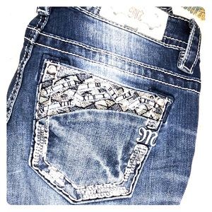 MissMe Mid-Rise Capri size 29